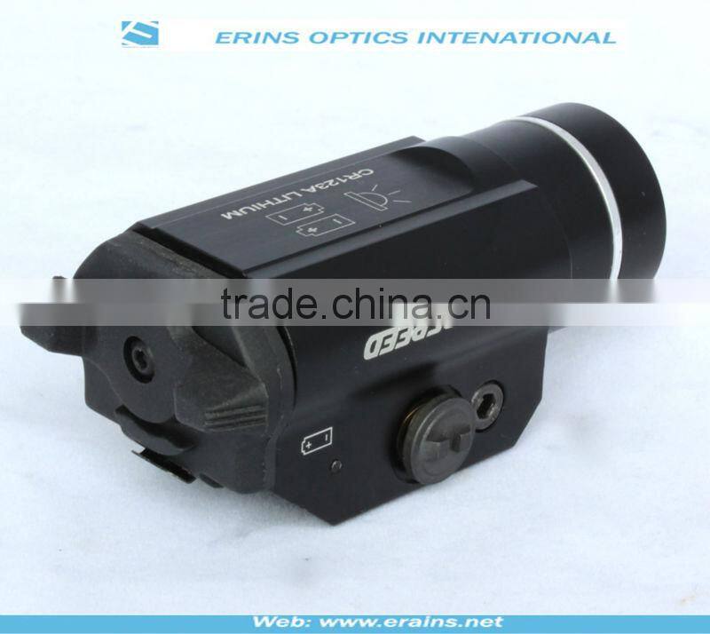 Mount integrated tactical led light or tactical led flashlight with CREE Q5 200 or 225 lumen strobe led torch