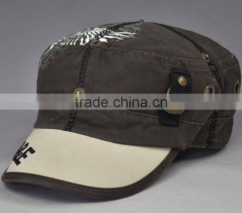 Hipster Beret Distressed Military Hats