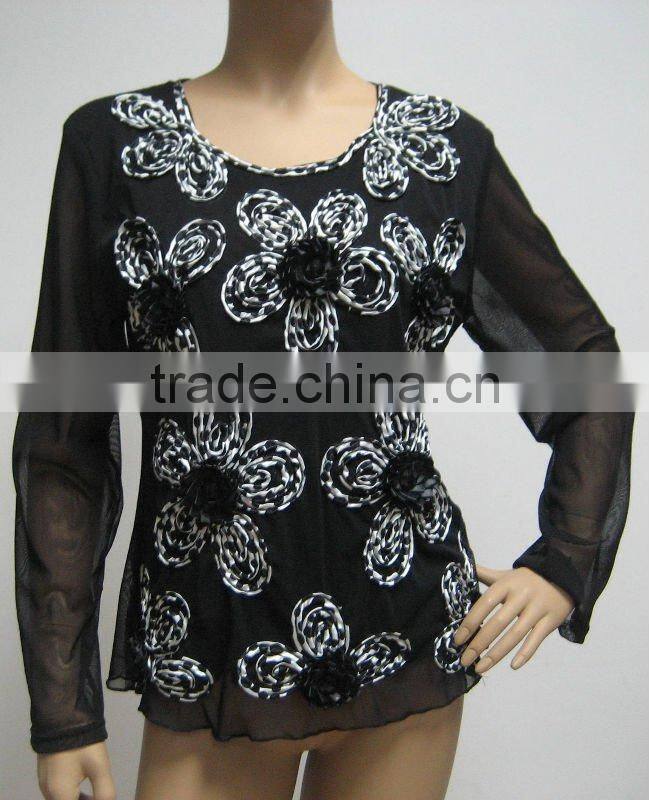 2012 NEW style with beads and embroider