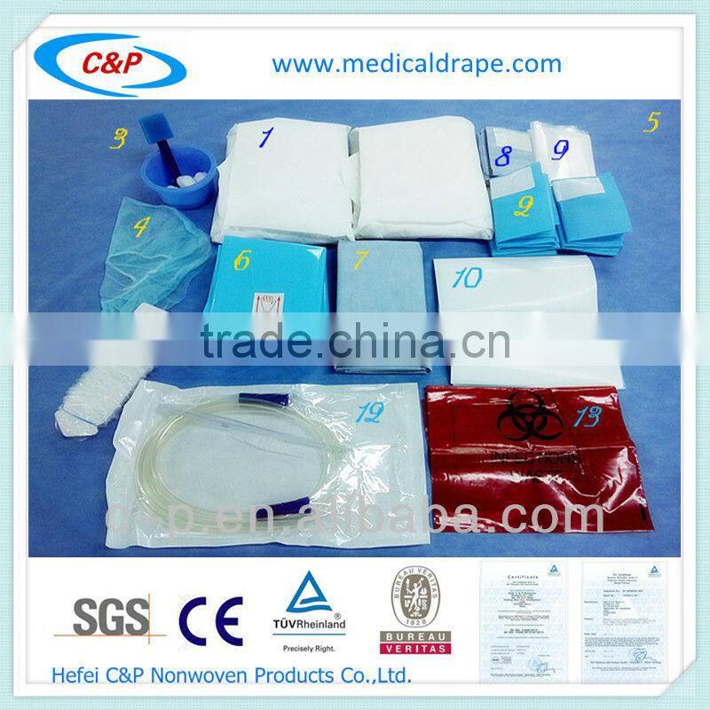 Quality Standard Dental Implant Drape Pack