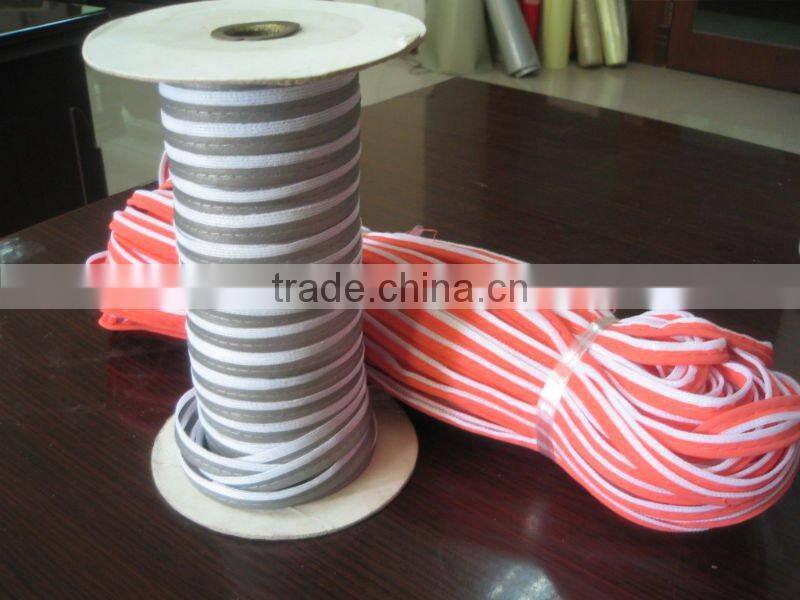 Reflective Fabric Piping,color reflective piping,reflective piping