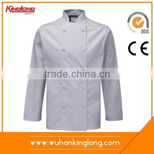High Quality French Chef Uniform With Long Sleeves With Suit Unisex