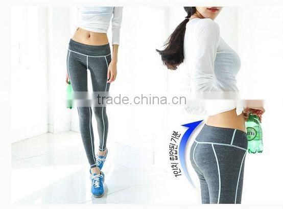 Hot Sexy Girls Wearing Fitness Legging Yoga Pants Long Workout Pants