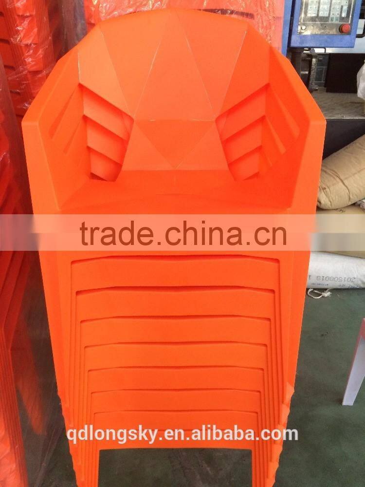 LS-4188 Wholesale high quality plastic bar chair event stacking chair Modern creative geometry chair for restaurant