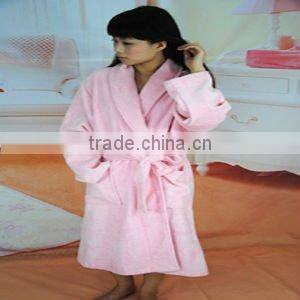 50% contton &50% polyester pajama/bathrobe
