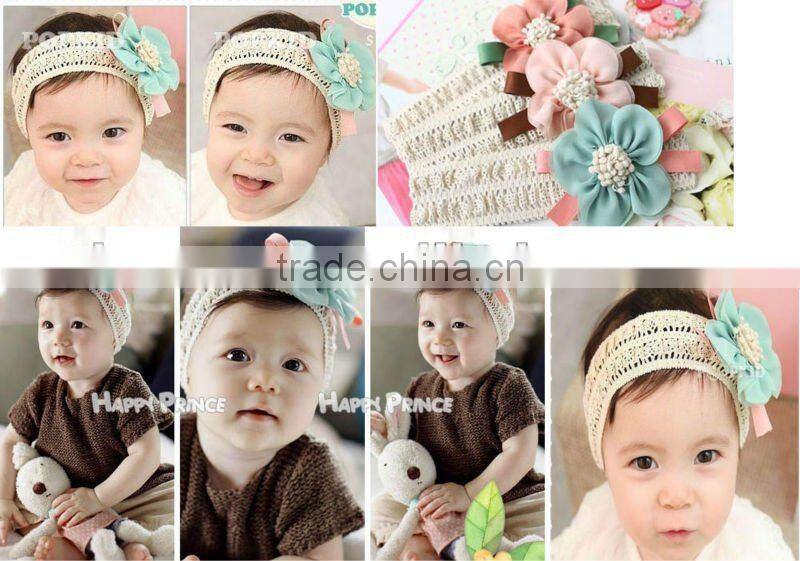 Bow Clip Headband for Baby Girls