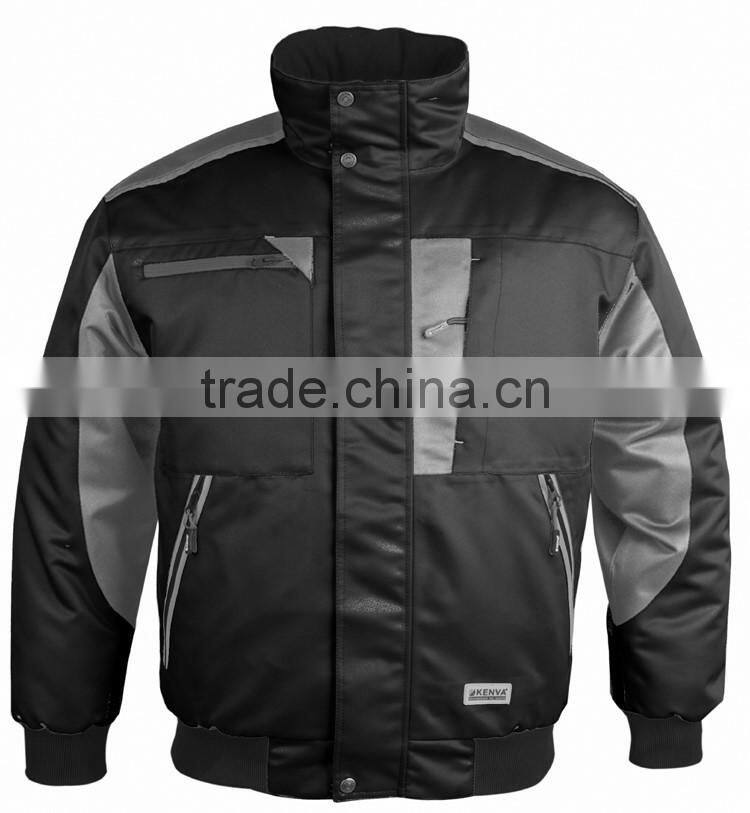 Hot selling Safety garment men Winter bomber jacket pilot jacket with waterproof EN343