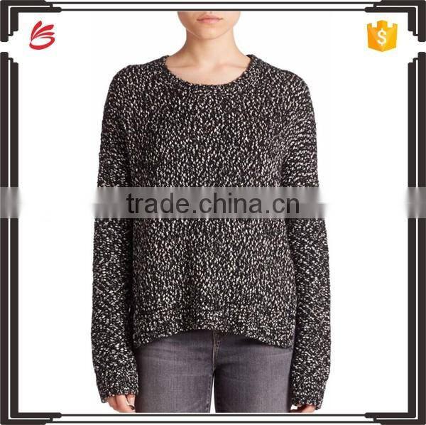 High Quality Slips On Charlcoal Wool and Cashmere-Blend Turtleneck Sweater with Scoop Hem