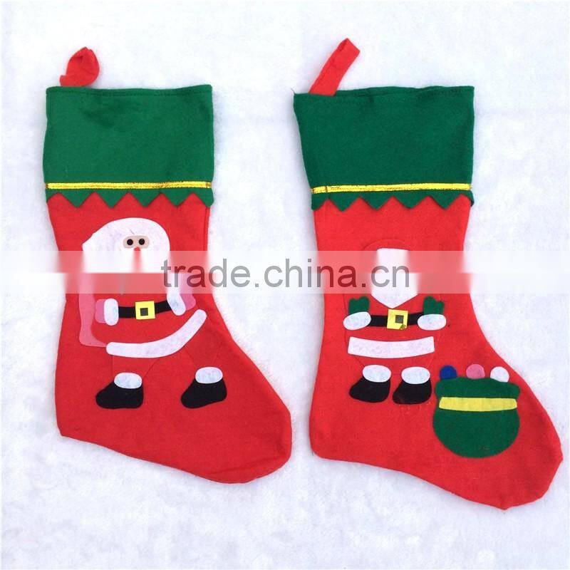 Christmas Tree Hanging Snowman Stocking for Home Decoration