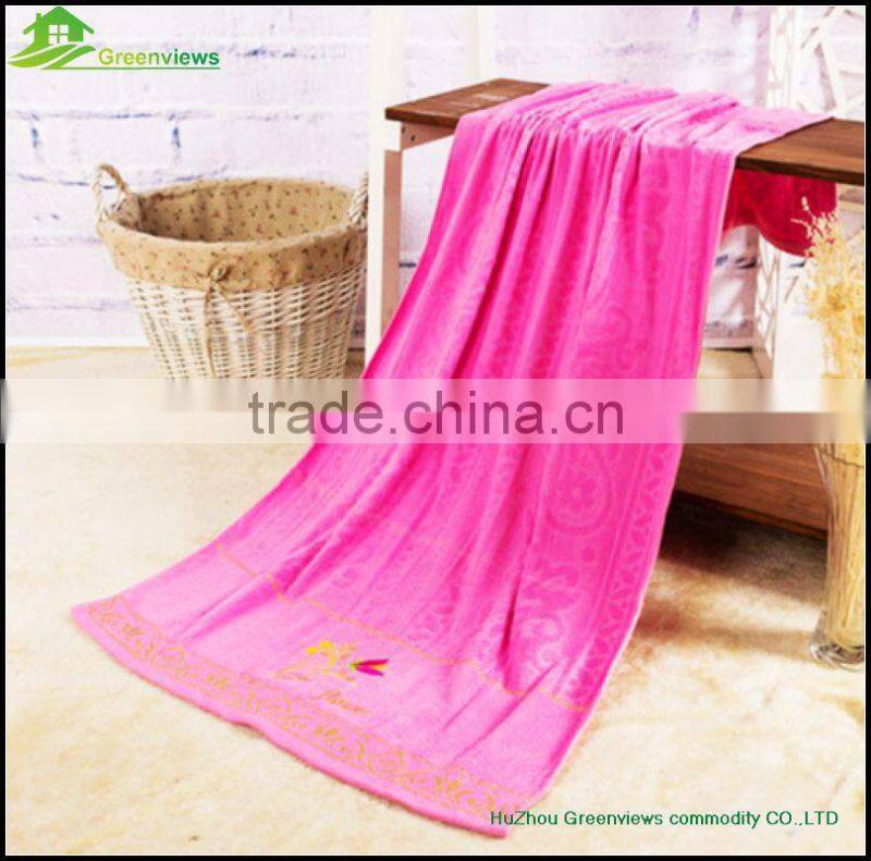 Hot selling pesternal beach towel for wholesales super size beach towel towel blanket beach