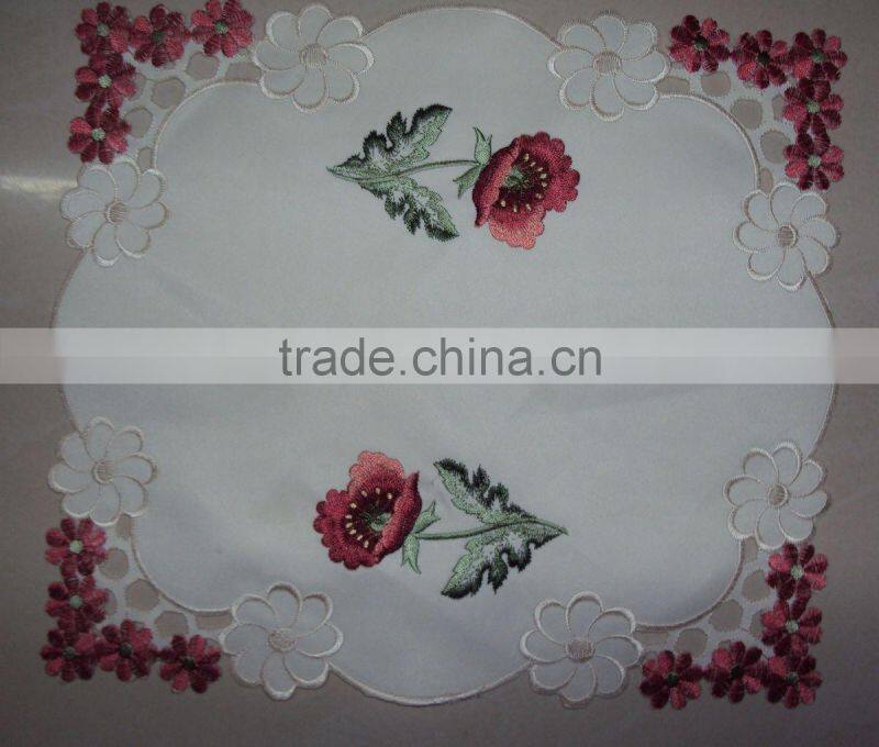 decorative embroidery tissue box cover