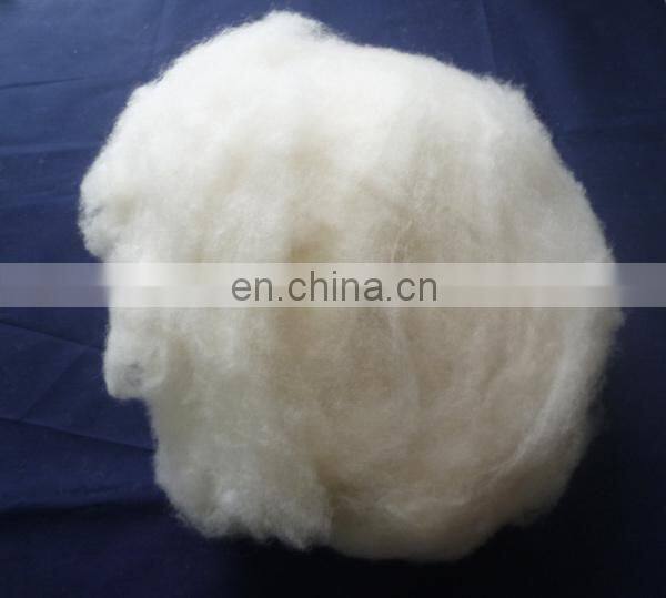 Sharrefun fine dehaired and carded 100% Cashmere Tops Ivory 16.5mic/46mm