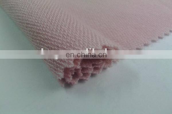 Winfar Textile Hot Sales Knitting Polyester Rayon Plain Dyed Terry Cloth Fabric