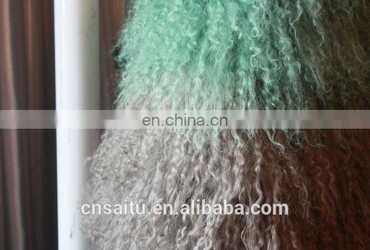 Extra Curly Tibet Lamb Fur plates/High Quality Tibet Lamb Fur plates/Luxury Tibet Lamb Fur Plates