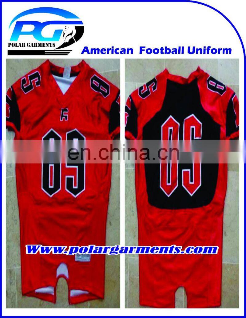 Custom design Sublimated American football Uniforms