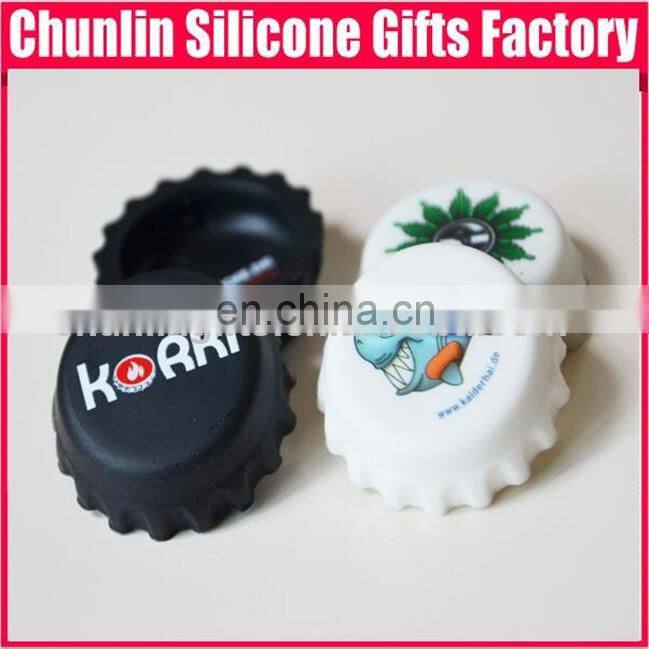 custom silicone bottle cap