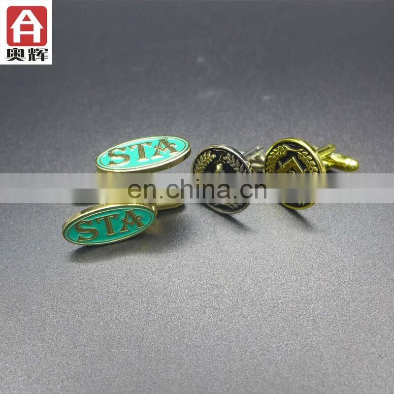 Newest sports awad sport medallion vintage tie clip aviation tie clips