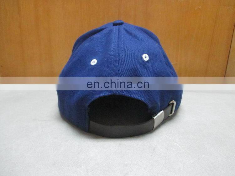 6 panel heavy brush cotton twill sports cap
