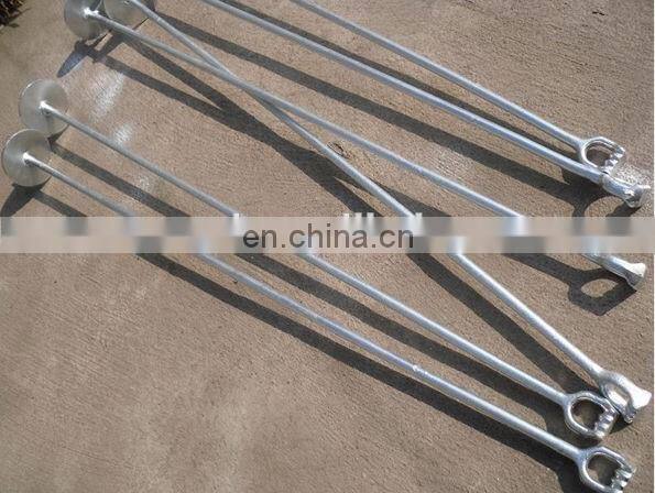 Ground Screw Type screw piles for foundations