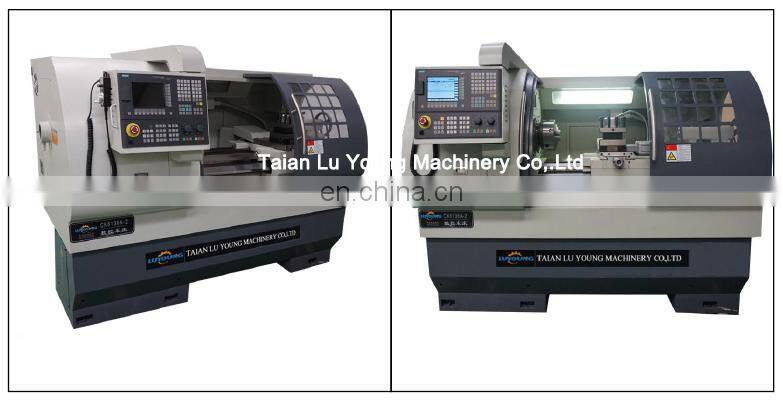 ck6132 automatic flat bed small size metal turning cnc lathe machine