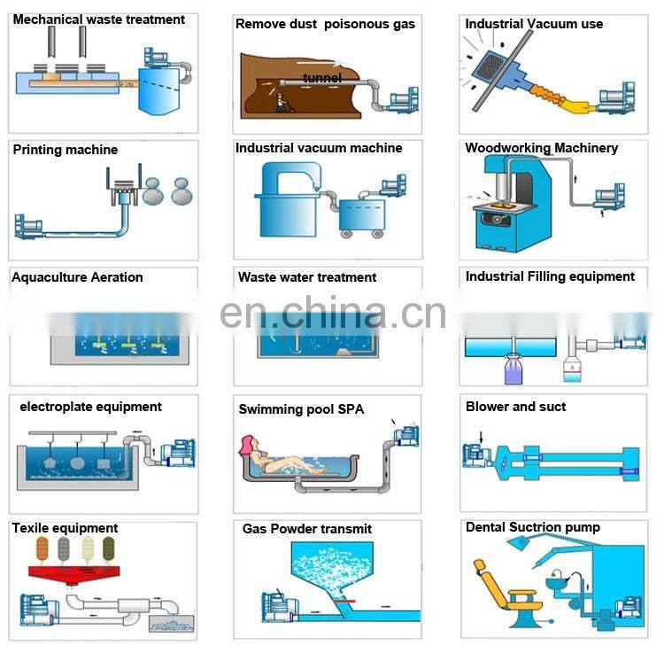Air Blower For Swimming Pool/Fish Farm Air Blower For Aquaculture