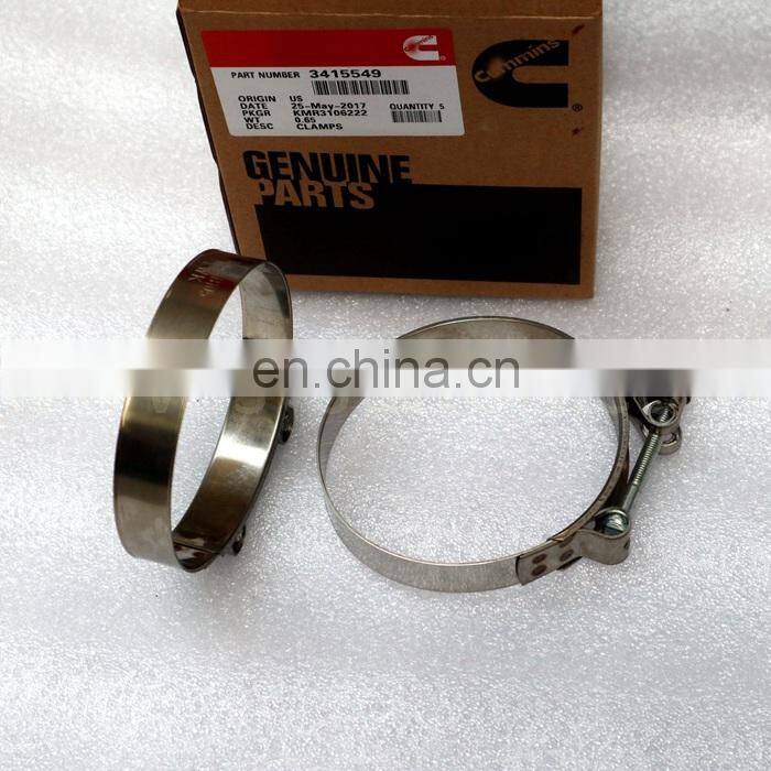 high performance dongfeng diesel engine parts ISDe T-Bolt Clamp 3415549 for sale