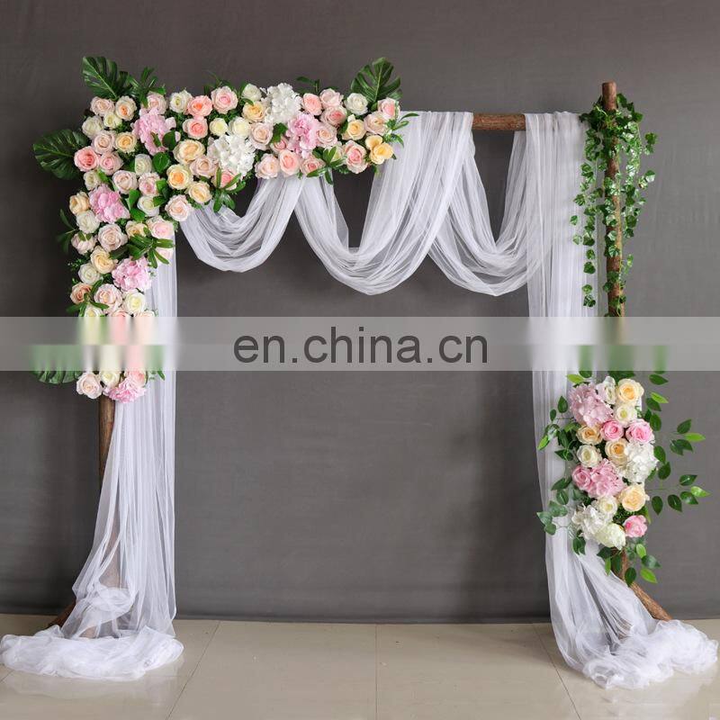 Customize Romantic Backdrop Curtain Drape Fabric Wedding Hall Backdrop Ideas Indian Wedding Decorations Decor
