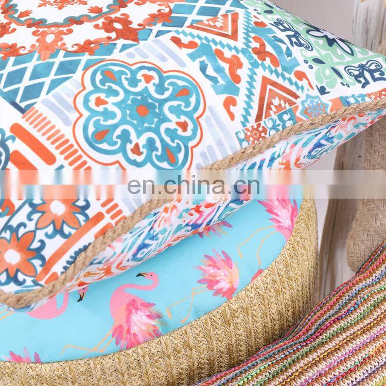 wholesale square cotton cushion printed national flavor pattern Classical national customs design cushion pillow