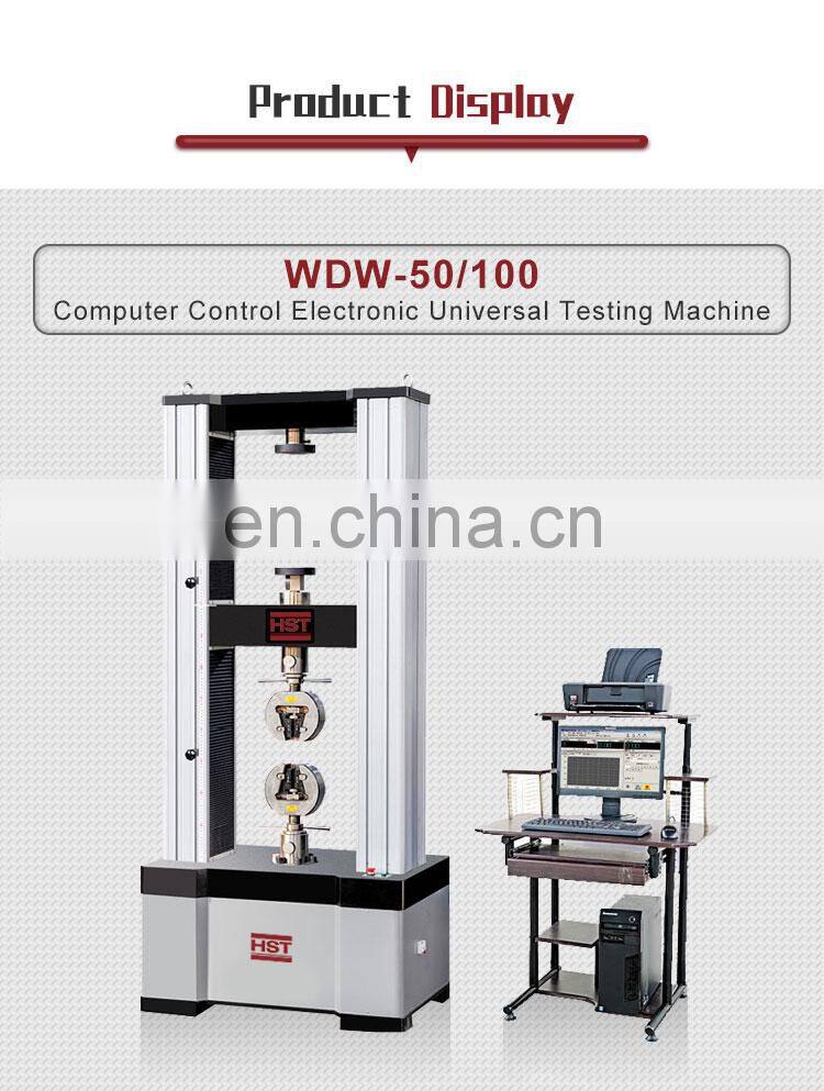 Tensile Laboratory Equipment Tear Testing Machine For Rubber Low Price