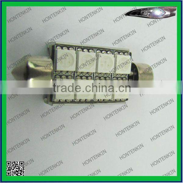 hotest sale 8smd festoon c5w auto car led bulb