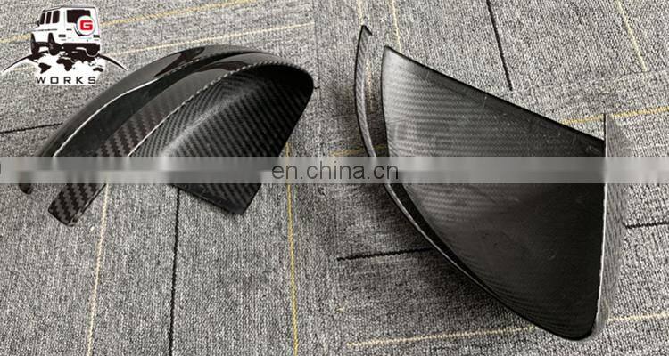 W464 mirror cover fit for G-class W463A 2019y~ G63 carbon fiber side mirror cover for G63