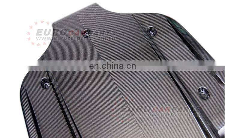 GT V8 fit for M style GT V8 carbon fiber front lip side skirts and rear diffuser