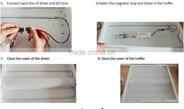 5 Yerars Warranty Magnetic Mount Driver UL Retrofit Kit Strip