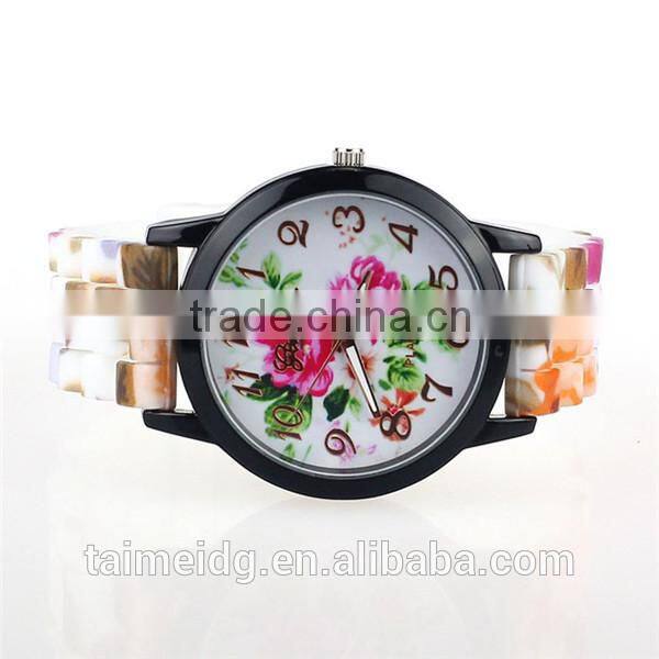 Top quality red ceramic watch