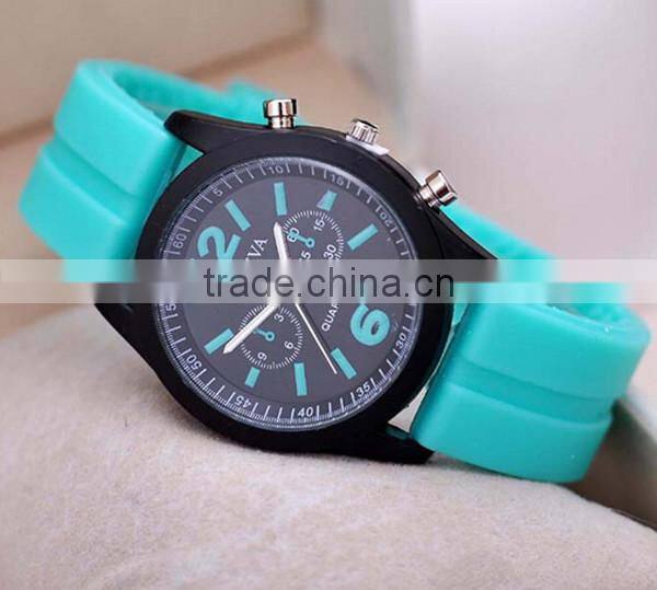 2014 wristwatch &fashion silicone watch