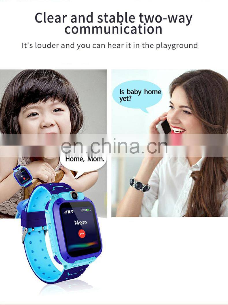 YQT Factory Jam Anak Child GPS Smart watch SOS Tracker Monitor Watch Kids Smartwatch Q12 Z5 Reloj Ninos gps