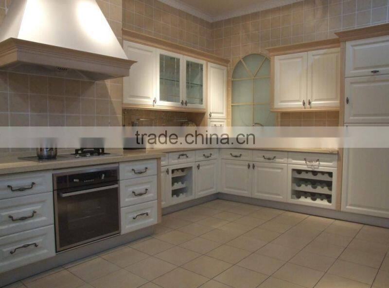 Hot sale china manufacturer solid wood kitchen cabinet ,display kitchen cabinets for sale