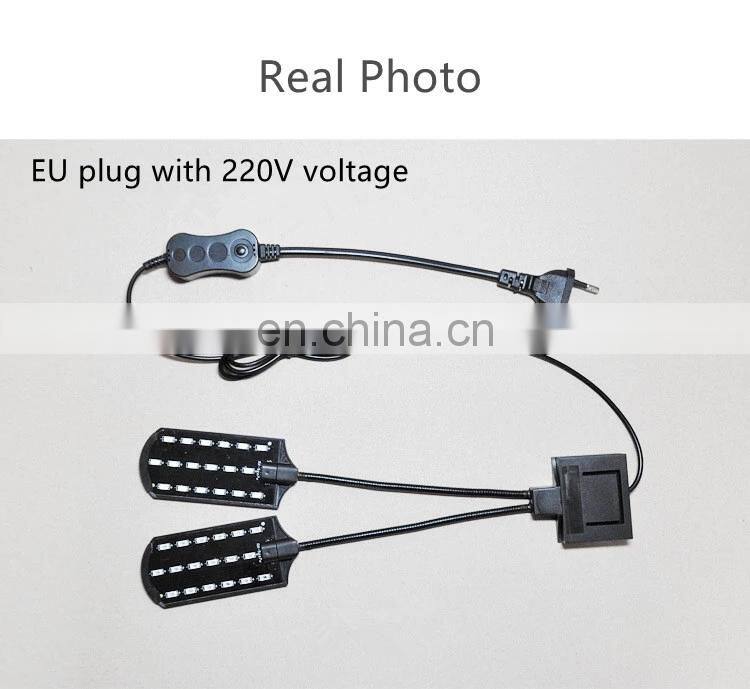 Super Bright Double Head X7 15W led light For Tanks Coral Reef led aquarium light