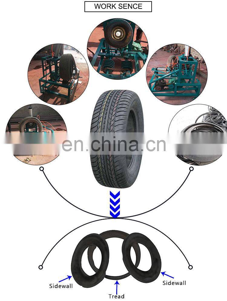 Shuliy Waste tyre ring cutter tire sidewall cutting machine tyre recycling plant in india
