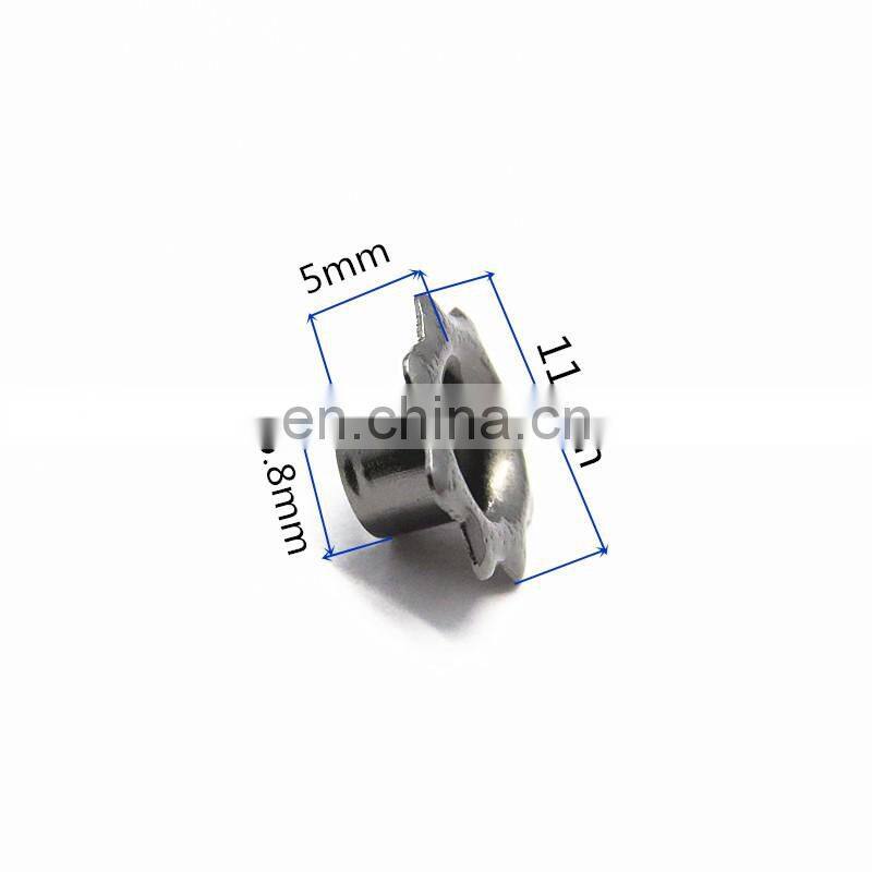 11mm Flower Shape Brass Metal Grommets and Eyelets