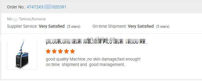 Picosecond tattoo removal laser beauty equipment popular q switched nd yag laser machine for sale