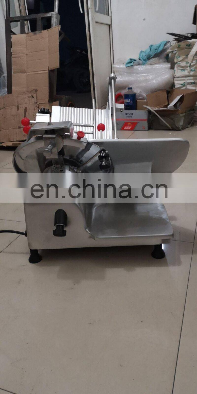 stainless steel frozen meat slicer