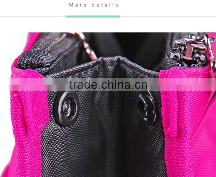 multi-pocket nylon cosmetic bag women toiletry bag