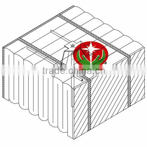 thermal insulation requirements ceramic fiber modules oven insulation z-block refractory ceramic fiber module