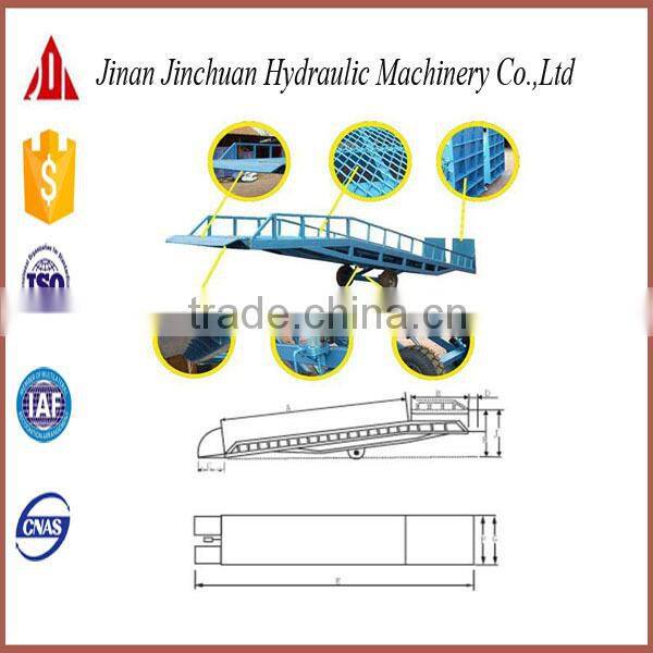 CE approved mobile yard telescopic ladder DCQY-10