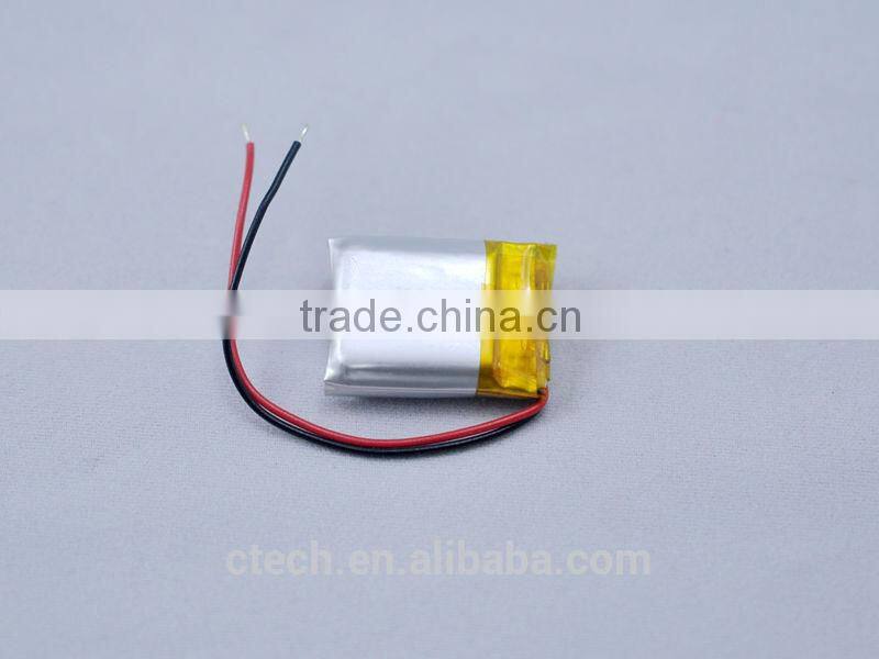 Li-polymer 602025 Battery 3.7V 250mAh