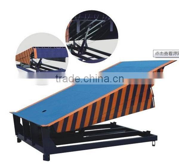 stationary dock ramp for truck/adjustable loading dock ramp for sale