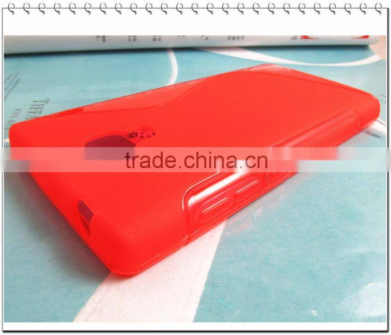 s shape phone case for miui m3 mi3