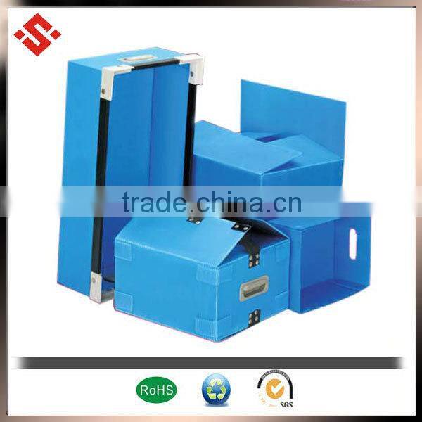 2015 corrugated plastic material black esd tray