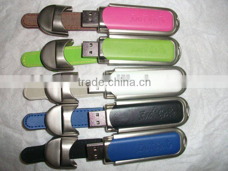 Oem leather 8gb bulk usb flash drive no case OPP package